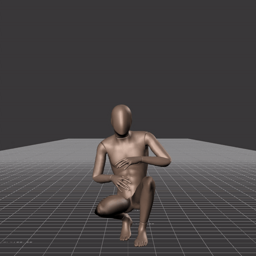 Crouch-walking small positional shifts in all directions – preview gif
