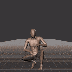 Crouched idle to turn into all directions left and right in 45 degree increments and then crouch-walk into those... - preview gif