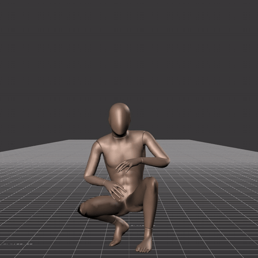 Crouch-walking with interruptions – preview gif