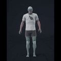 Standing with various dodging motions in all directions. Take covers the following directions: 0, 45L - preview gif