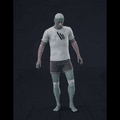 Standing with various dodging motions in all directions. Take covers the following directions: 0, 45R, 90R, 135R,... - preview gif