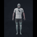 Standing with various idle poses, breaks, fidgets, and stances. Version with exaggerated acting - preview gif