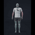 Standing with various idle poses, breaks, fidgets, and stances. Contains turns and looking into different directions.... - preview gif