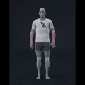 Standing with various idle poses, breaks, fidgets, and stances. Contains turns and looking into different directions - preview gif