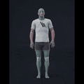 Standing with various idle poses, breaks, fidgets, and stances - preview gif