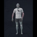 Standing with small steps and turns in all directions - preview gif