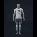 Standing with small steps in all directions while facing forward (strafing). This take covers the following... - preview gif