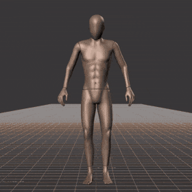 Standing with small steps in all directions with turning into direction of travel. This take covers the following... - preview gif