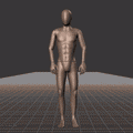 Standing with small steps in all directions with turning into direction of travel. This take covers the following... - preview gif