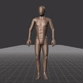 Standing with small steps and turns in all directions – preview gif