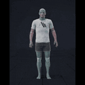 Standing and turning in place in all directions. This take covers the following directions: 45R, 90R, 135R, 180R,... - preview gif