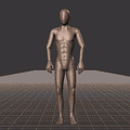 Standing to jogging in all directions while facing forward without turning. Take covers the following strafing... - preview gif