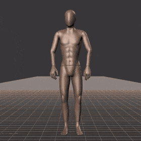 Standing to jogging in all directions while facing forward without turning. Take covers the following strafing... - preview gif