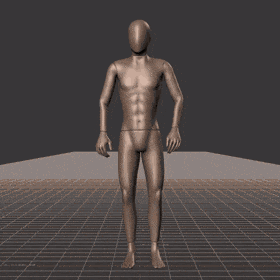 Standing to jogging in all directions while facing forward without turning. Take covers the following strafing... - preview gif