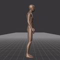 Transitioning from standing to running in all directions, with interruptions and turns – preview gif
