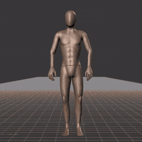 Standing to running in all directions with turning into direction of travel. Take covers the following directions: 0,... - preview gif