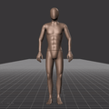Transitioning from standing to walking in all directions, with interruptions and turns – preview gif