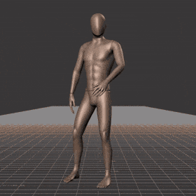 Strolling while facing forward forward with 90 degree direction changes left and right. Strafing in a square pattern.... - preview gif