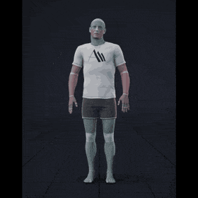 Blending in and out of standing, crouched, and prone stances - preview gif