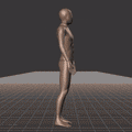 Blending in and out of standing, crouched, and prone stances - preview gif