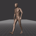 Walking in random patterns, with turns and directional changes – preview gif