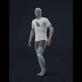 Walking in a motion matching dance card pattern with turns in all directions, 45 angles, left and right. Take covers... - preview gif