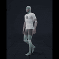 Walking in a circle with tighter turns over time. Take covers right handed turns - preview gif