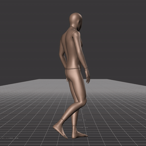 Walking in a snake-like pattern – preview gif