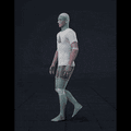 Walking in a snake-like pattern. Essentially covers 180 degree turns left and right while moving forward - preview gif