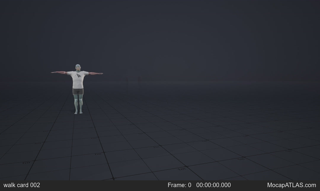 Walking in a motion matching dance card pattern with left sided turns in the following angles:  0, 180L, 135L, 90L,...