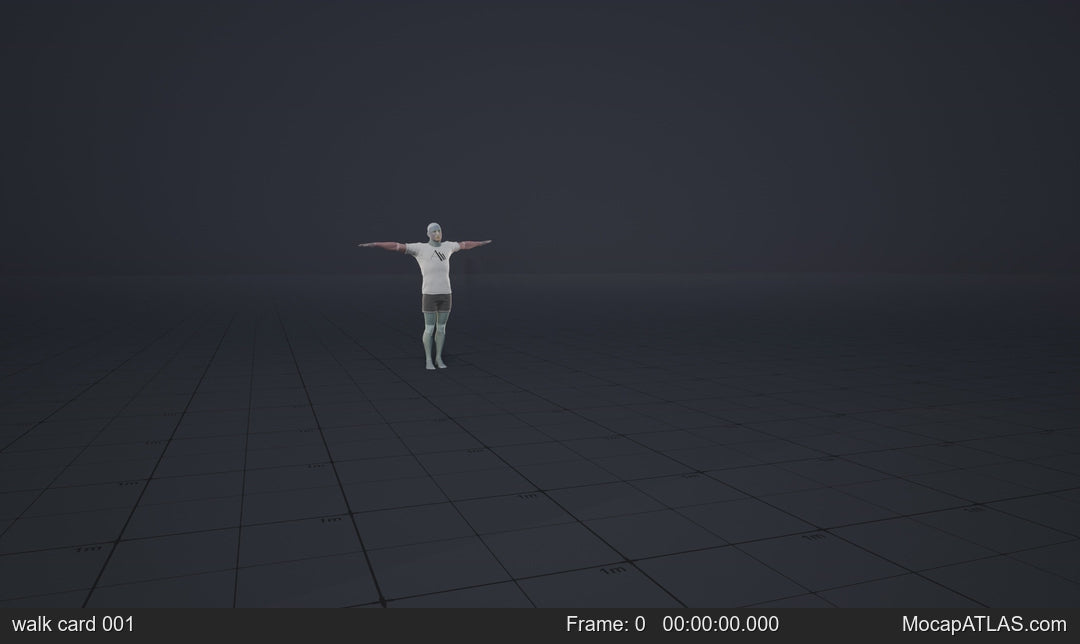 Walking in a motion matching dance card pattern with right sided turns in the following angles:  0, 180R, 135R, 90R,...