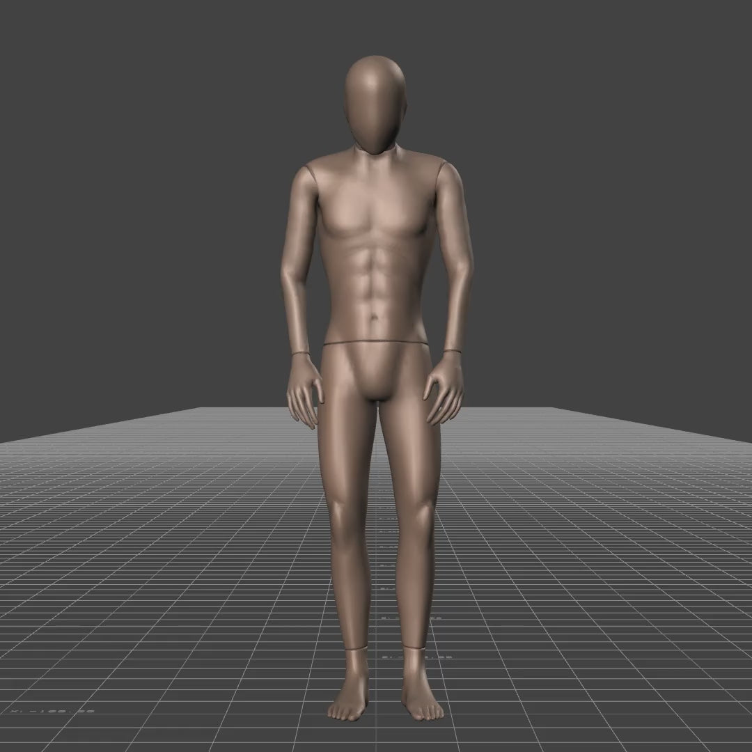 A short game-ready idle animation clip showing an exhausted or tired idle loop. This animation is cut, retargeted and...