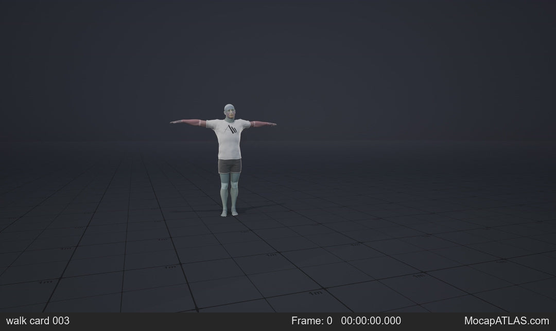 Walking in a motion matching dance card pattern with right and left sided turns in the following angles:  0, 45L, 90L,...