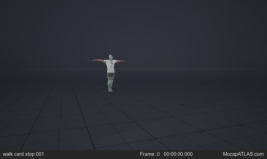 Walking in a motion matching dance card pattern with right  sided turns in the following angles:  0, 180R, 135R, 90R,...